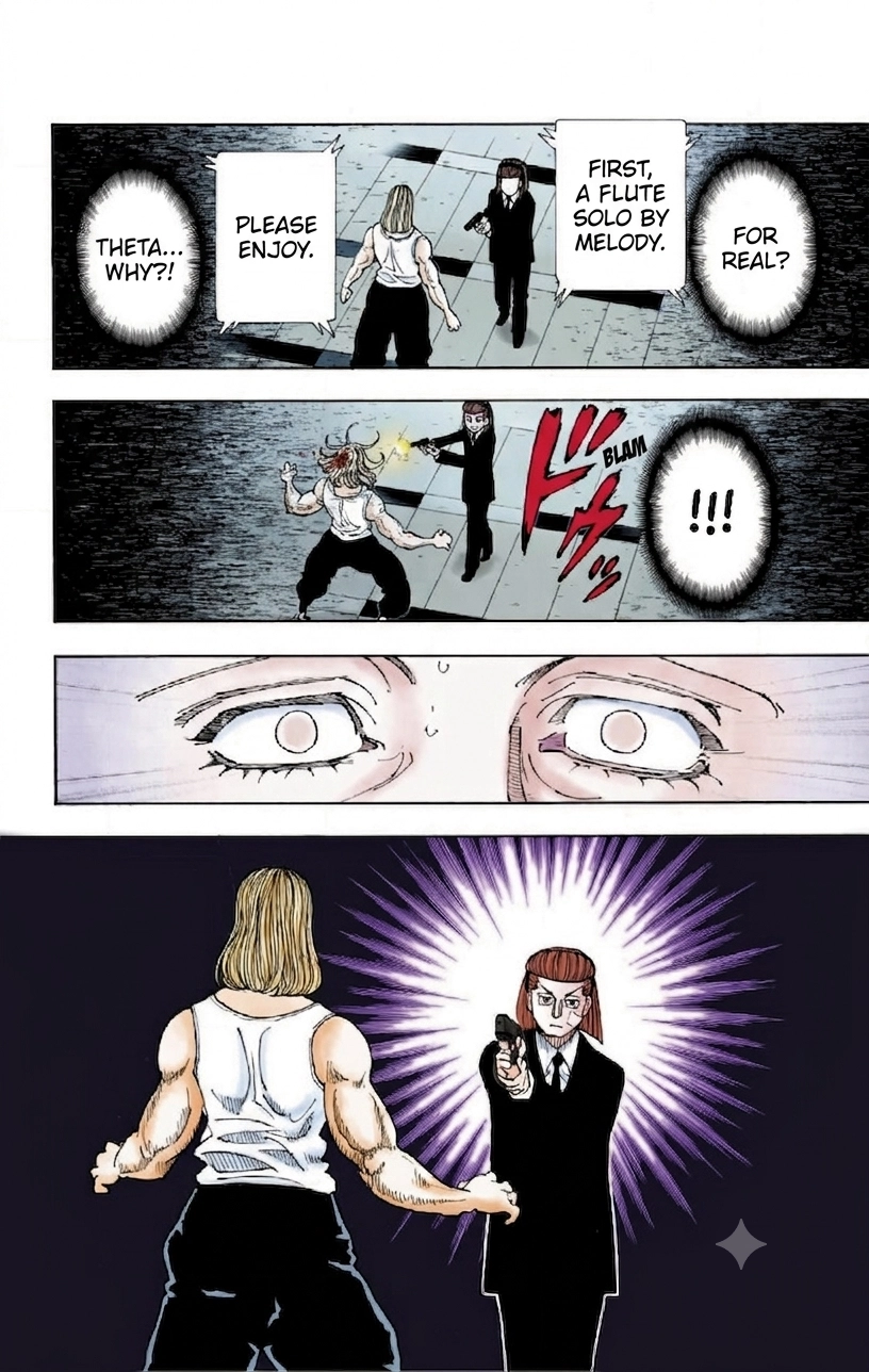 HUNTER x HUNTER (Official Colored) Chapter 387 page 12 - 