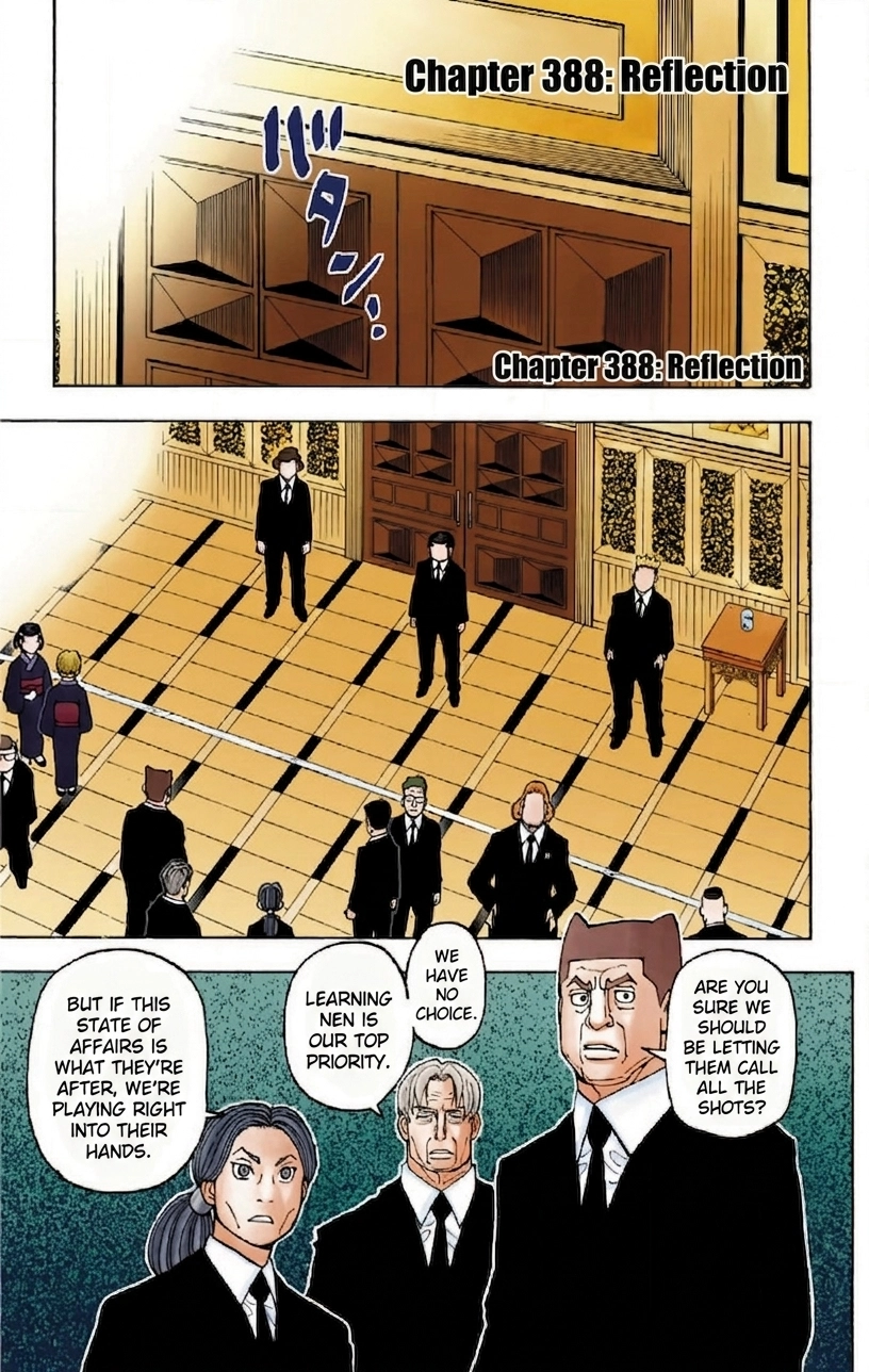 HUNTER x HUNTER (Official Colored) Chapter 388 page 1 - 