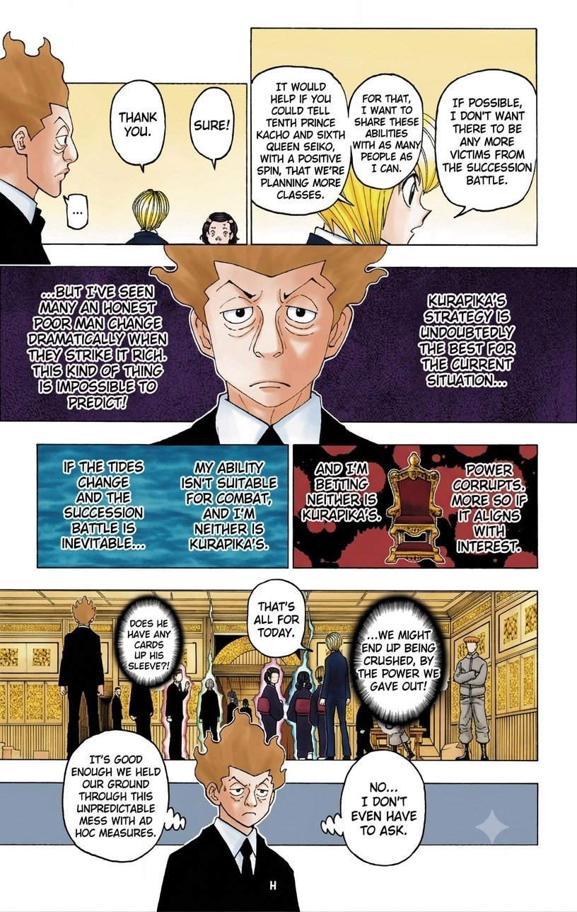 HUNTER x HUNTER (Official Colored) Chapter 388 page 13 - 