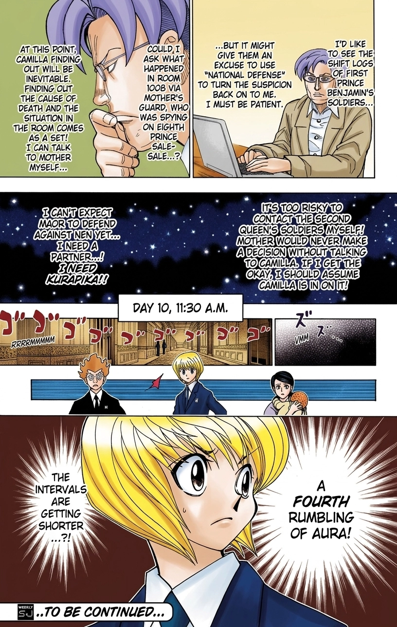 HUNTER x HUNTER (Official Colored) Chapter 388 page 19 - 