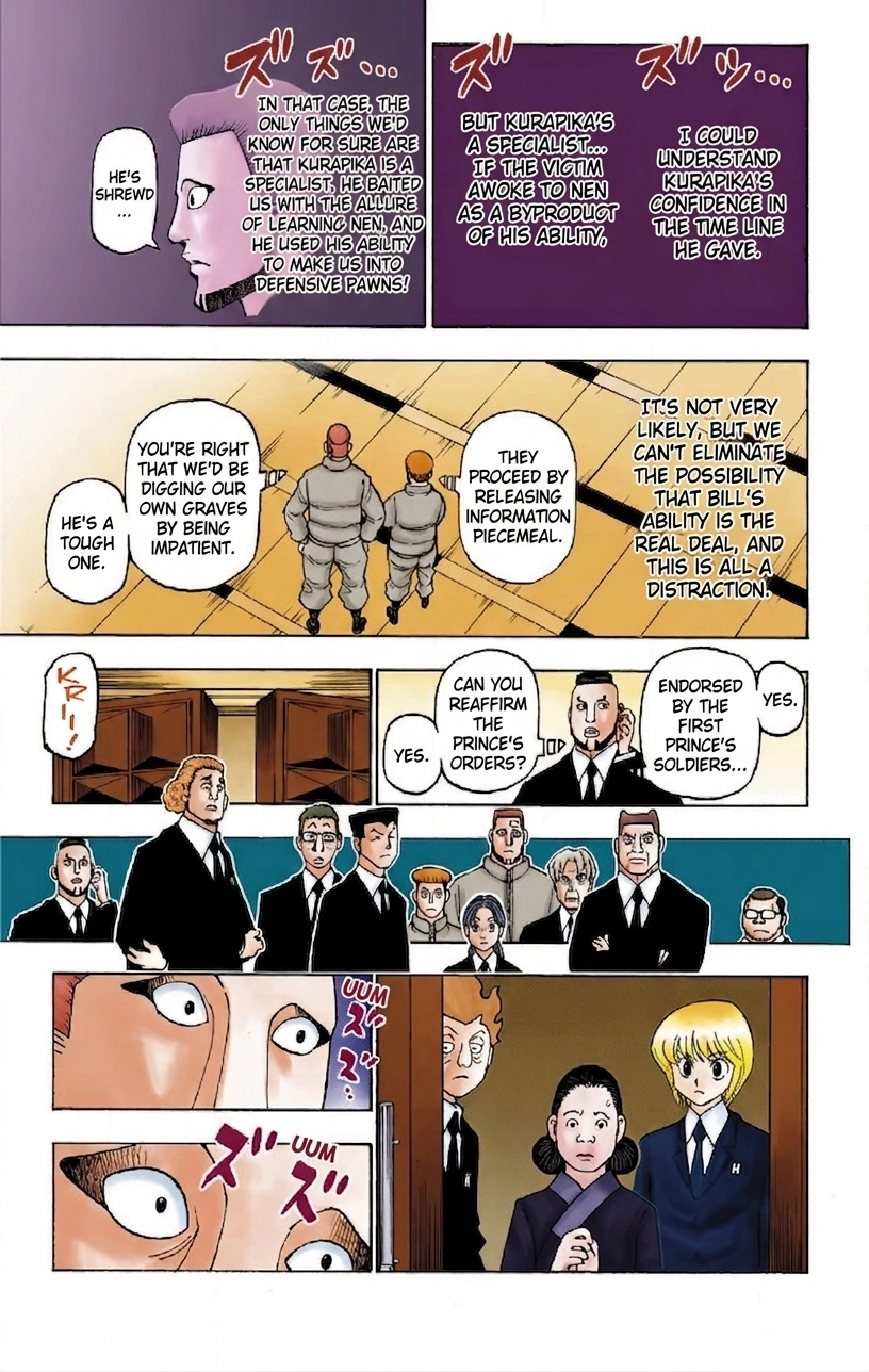 HUNTER x HUNTER (Official Colored) Chapter 388 page 3 - 