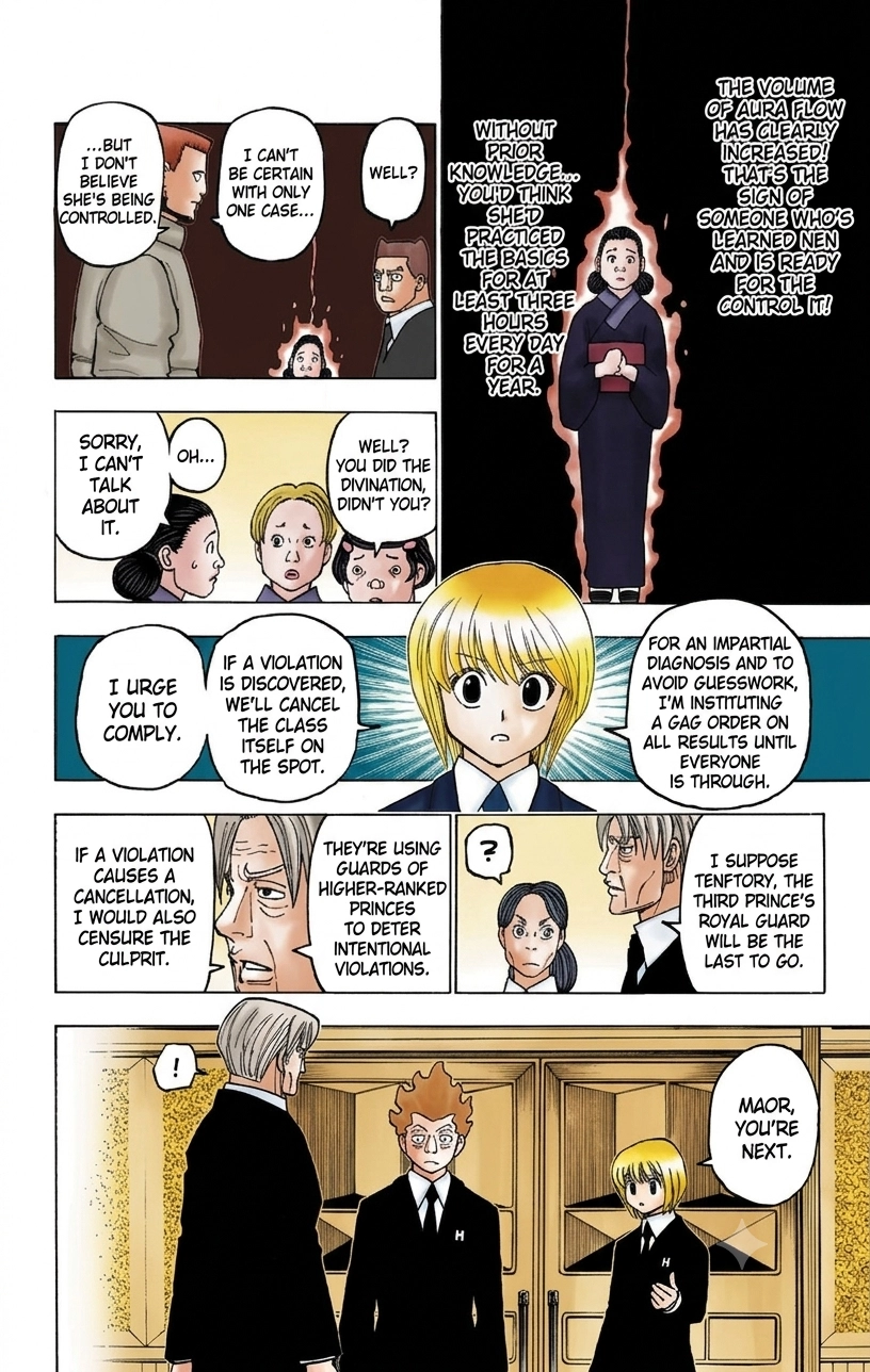 HUNTER x HUNTER (Official Colored) Chapter 388 page 4 - 