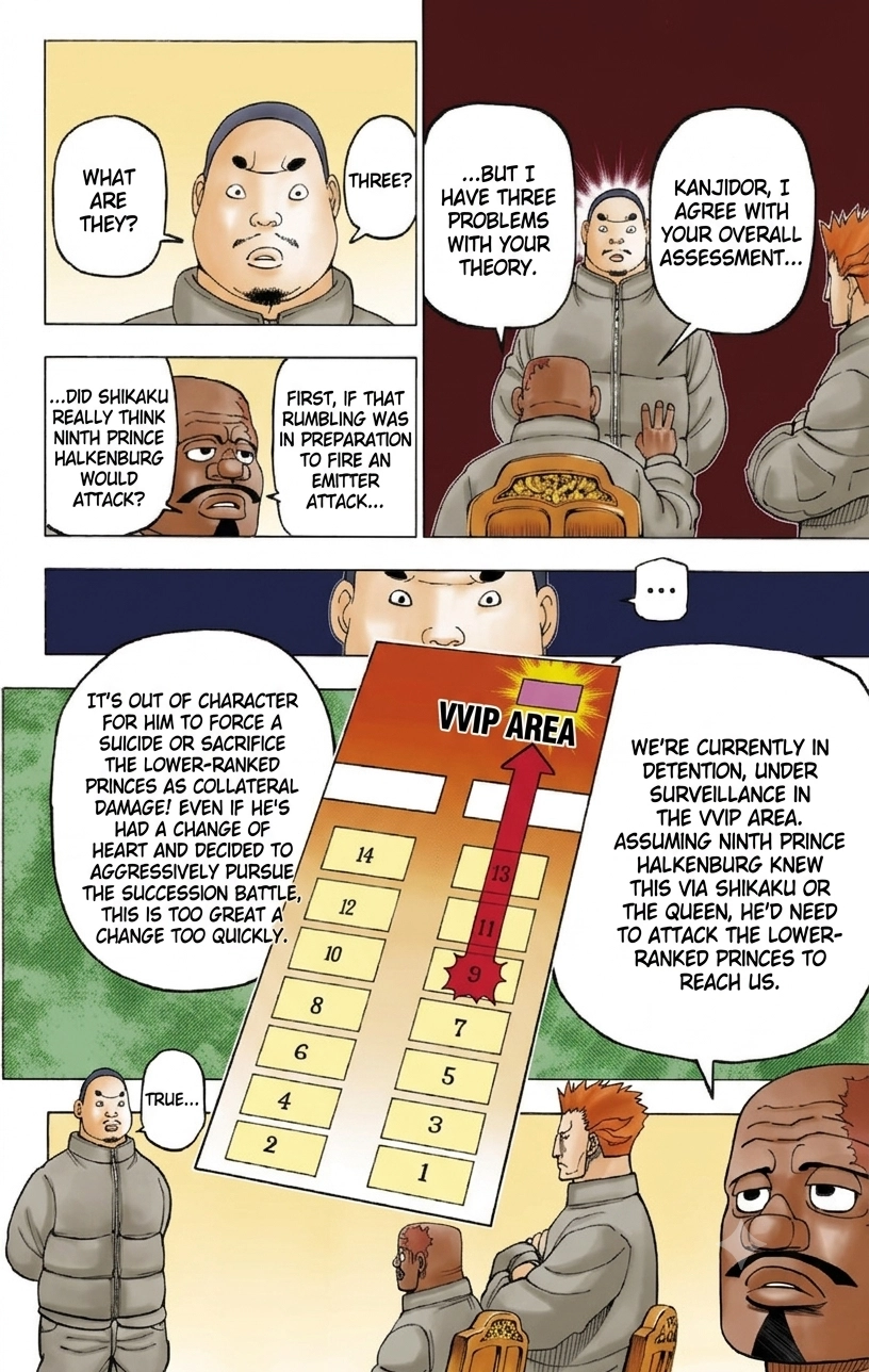 HUNTER x HUNTER (Official Colored) Chapter 389 page 2 - 