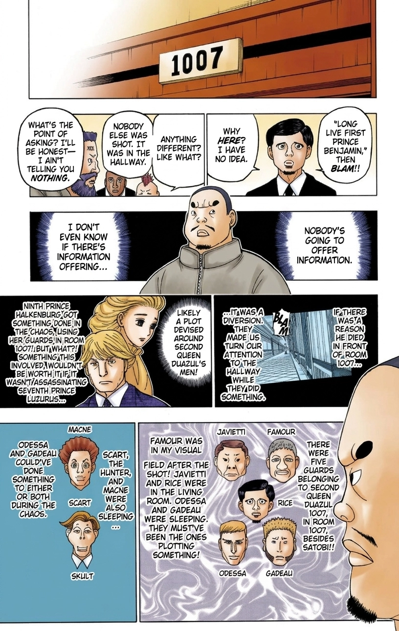 HUNTER x HUNTER (Official Colored) Chapter 389 page 11 - 