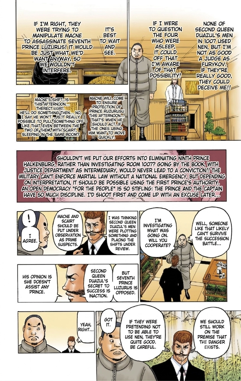 HUNTER x HUNTER (Official Colored) Chapter 389 page 12 - 