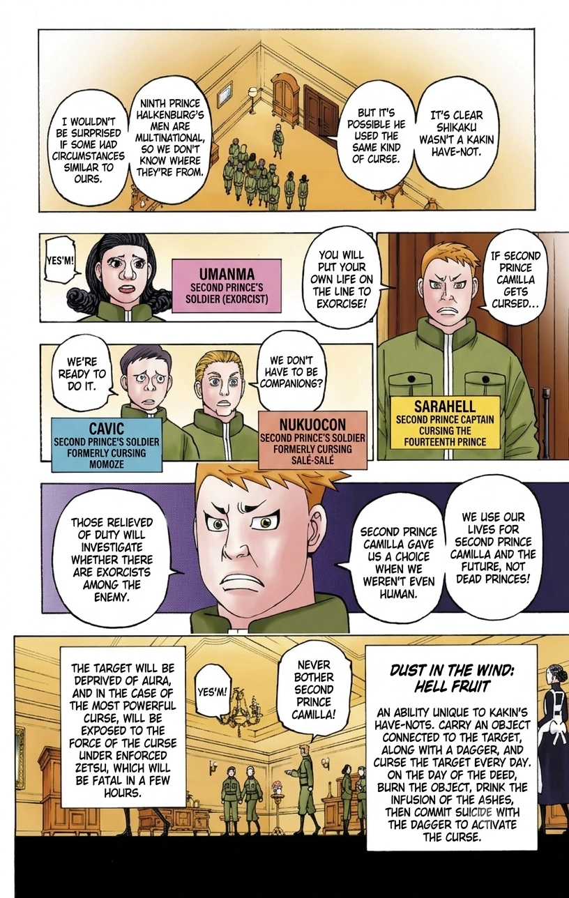 HUNTER x HUNTER (Official Colored) Chapter 389 page 16 - 