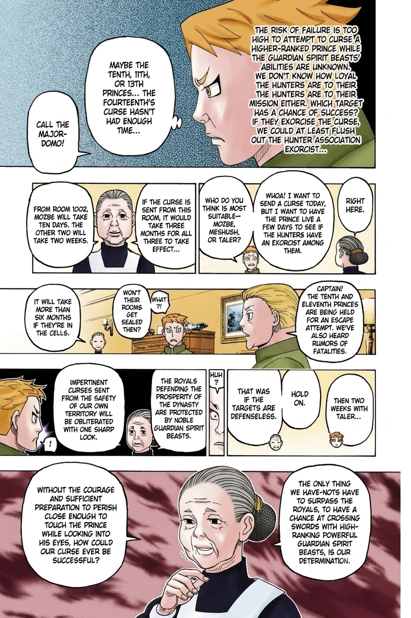 HUNTER x HUNTER (Official Colored) Chapter 389 page 17 - 
