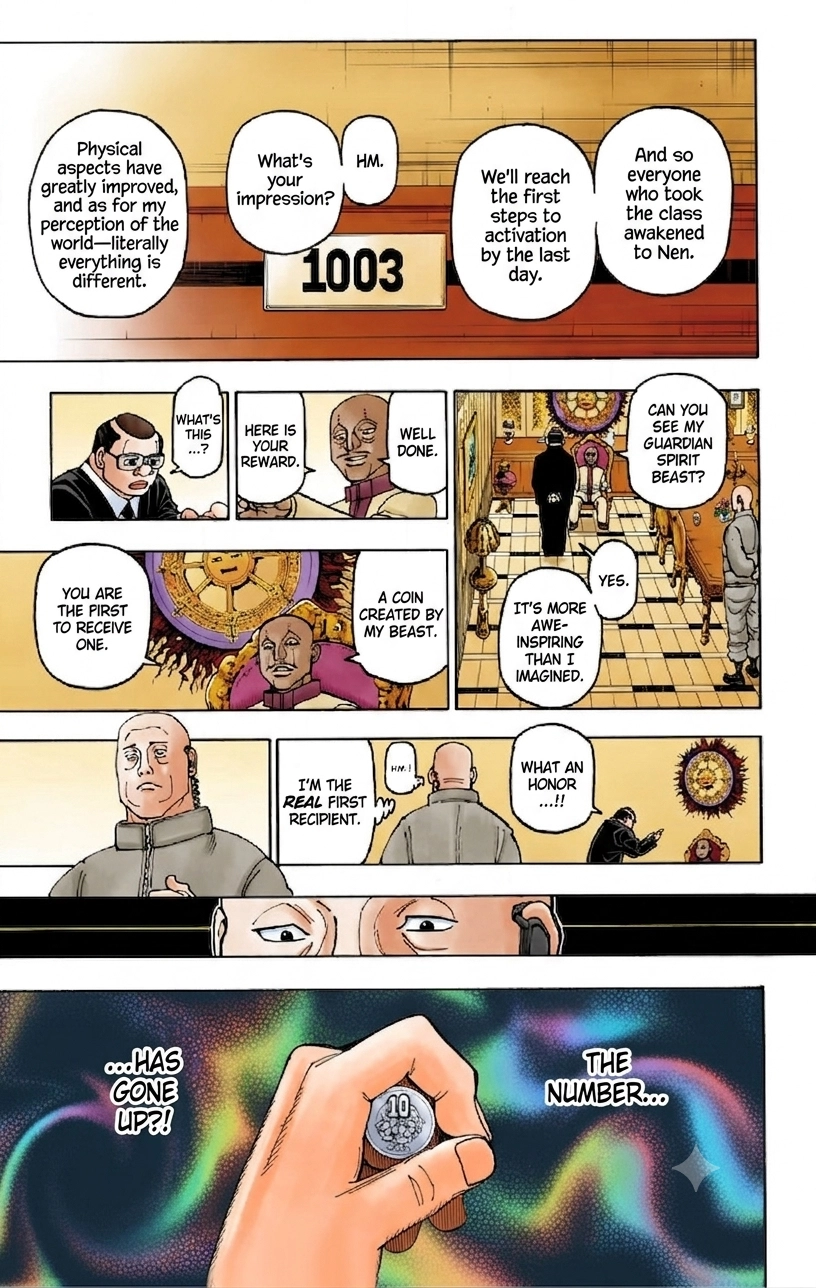 HUNTER x HUNTER (Official Colored) Chapter 389 page 19 - 