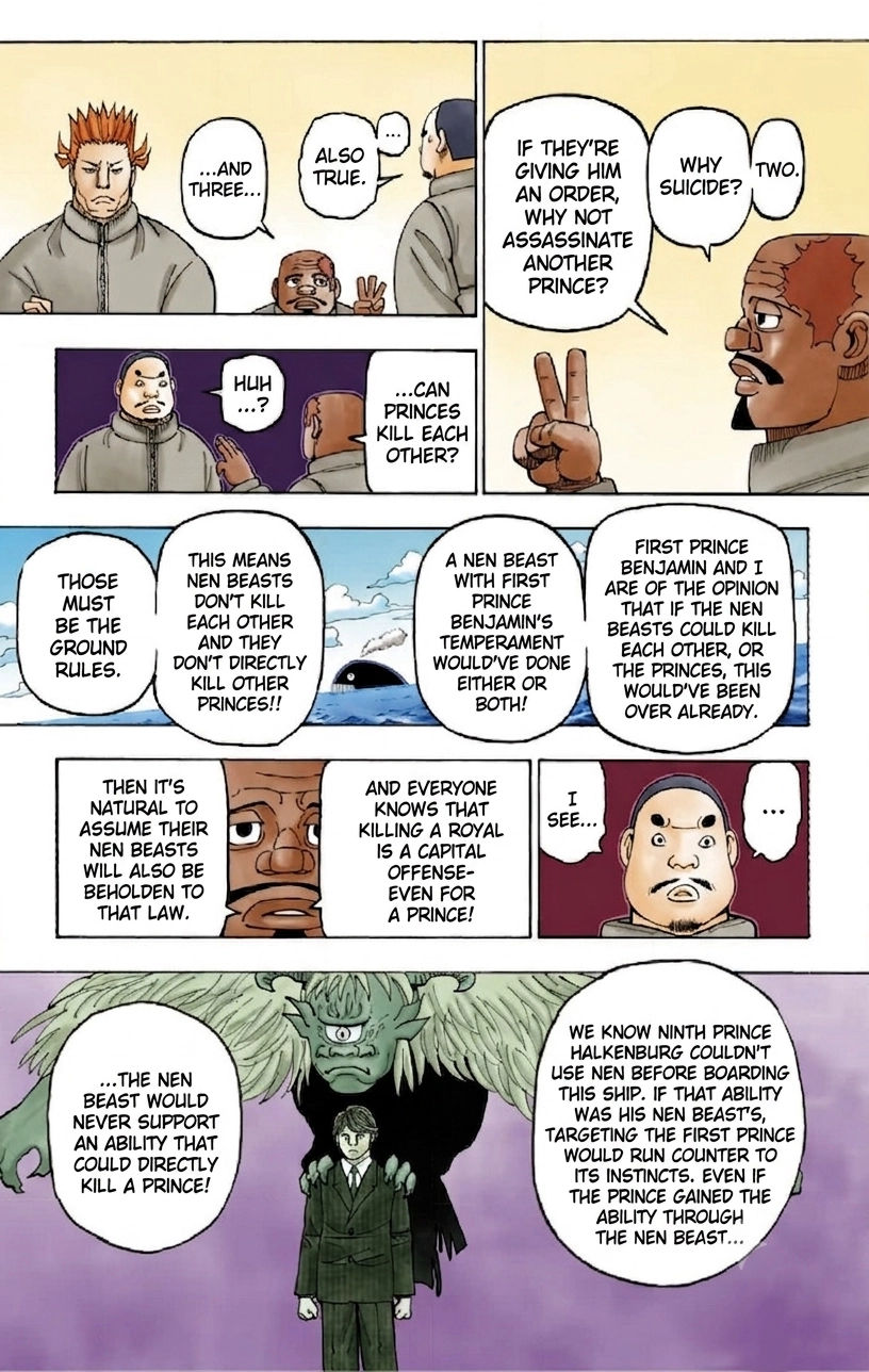 HUNTER x HUNTER (Official Colored) Chapter 389 page 3 - 