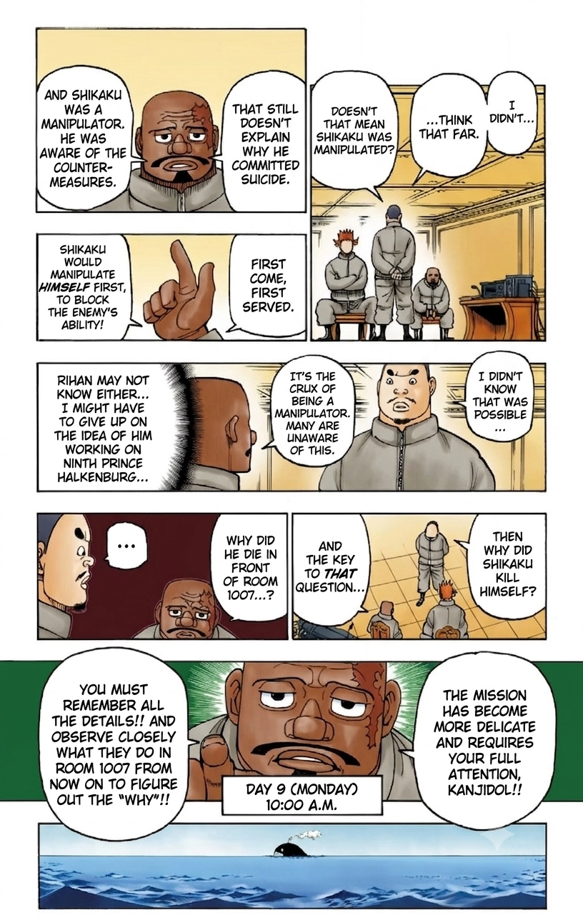HUNTER x HUNTER (Official Colored) Chapter 389 page 4 - 