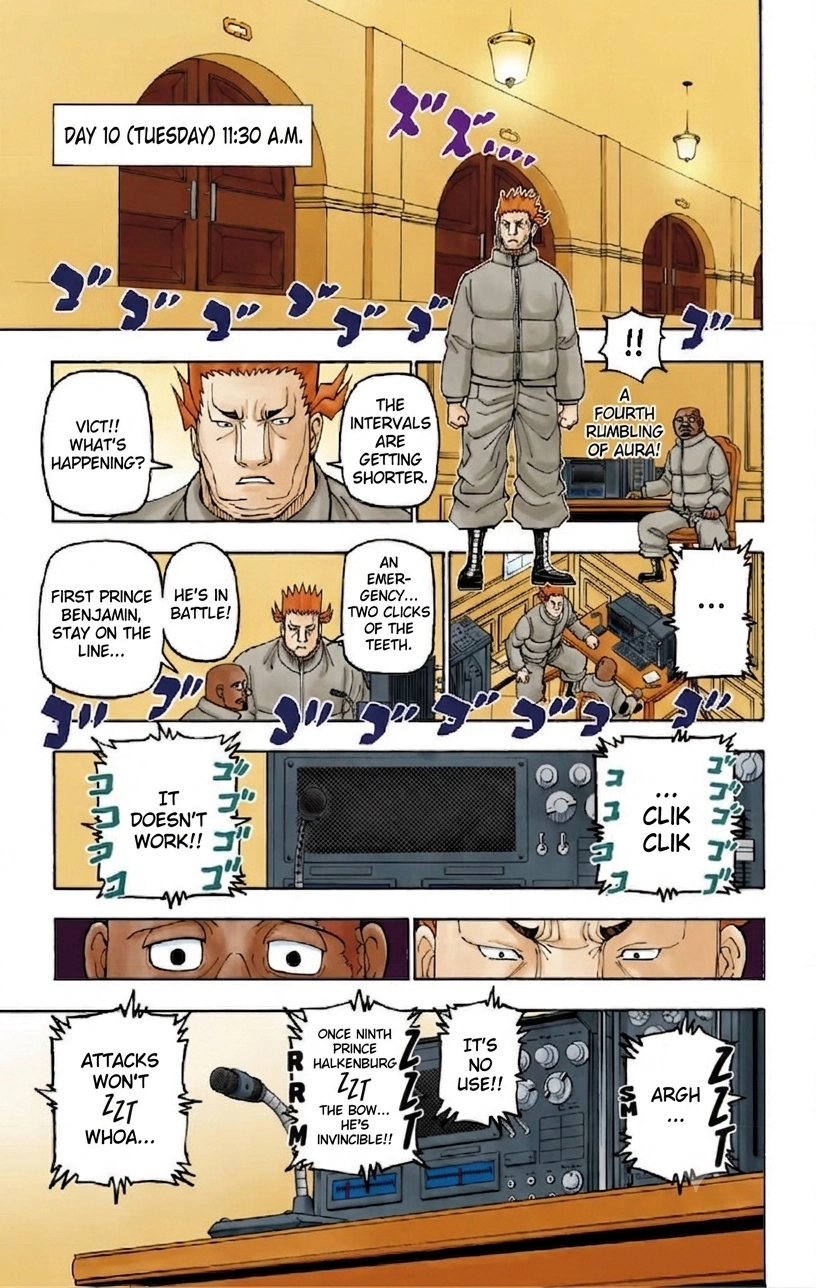HUNTER x HUNTER (Official Colored) Chapter 389 page 5 - 