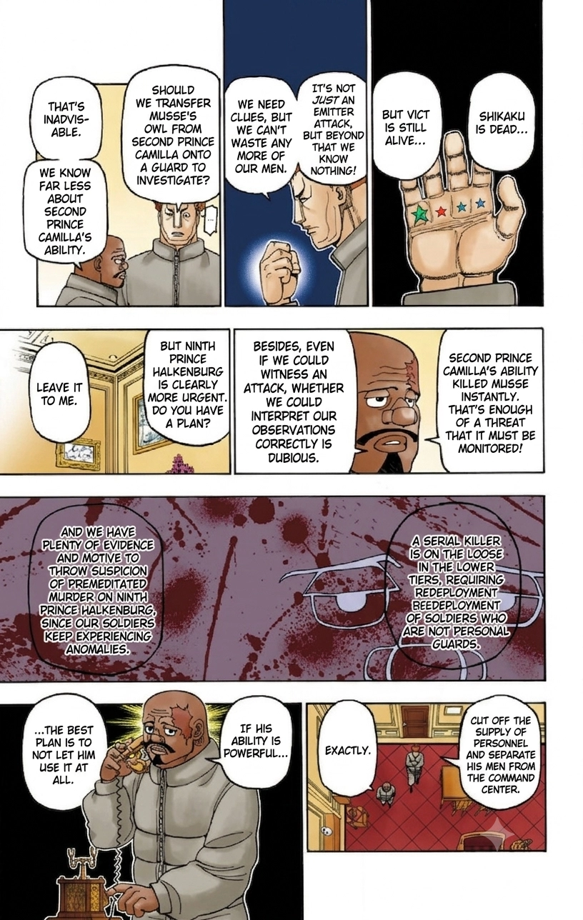 HUNTER x HUNTER (Official Colored) Chapter 389 page 7 - 