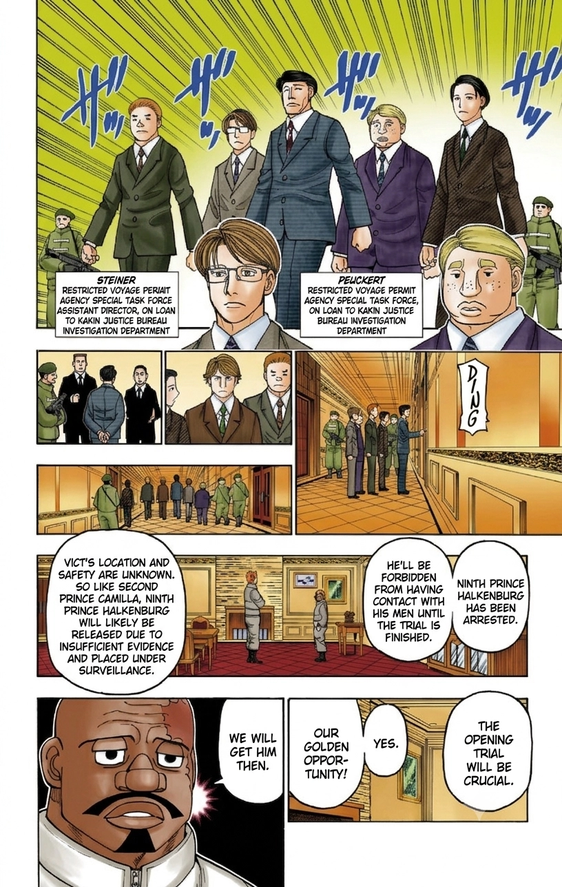HUNTER x HUNTER (Official Colored) Chapter 389 page 8 - 