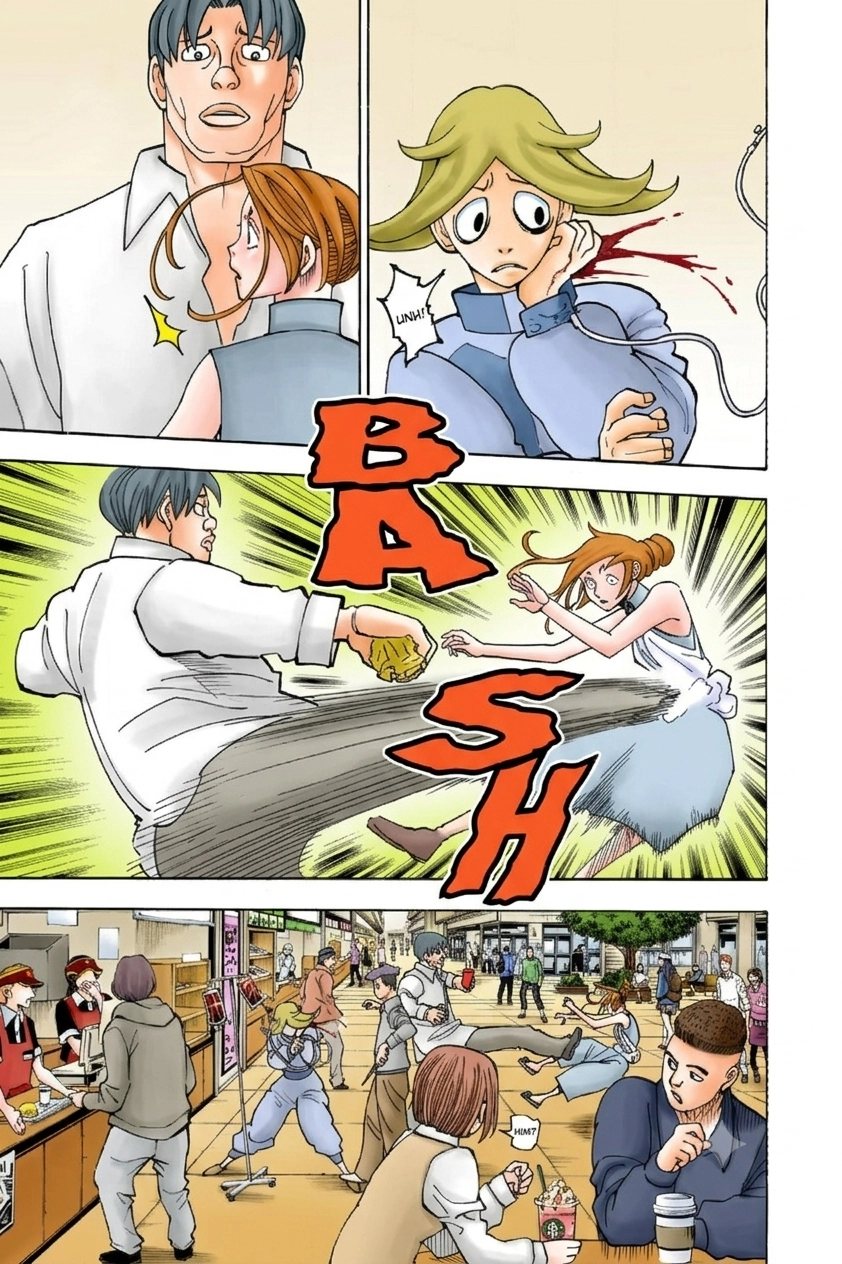 HUNTER x HUNTER (Official Colored) Chapter 390 page 11 - 