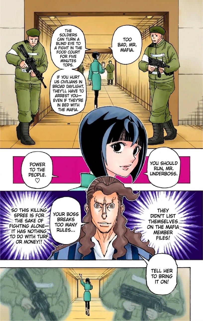 HUNTER x HUNTER (Official Colored) Chapter 390 page 13 - 