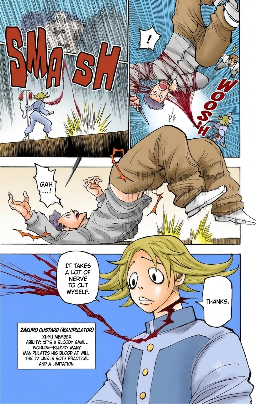 HUNTER x HUNTER (Official Colored) Chapter 390 page 15 - 