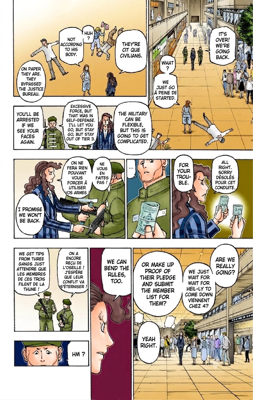 HUNTER x HUNTER (Official Colored) Chapter 390 page 18 - 