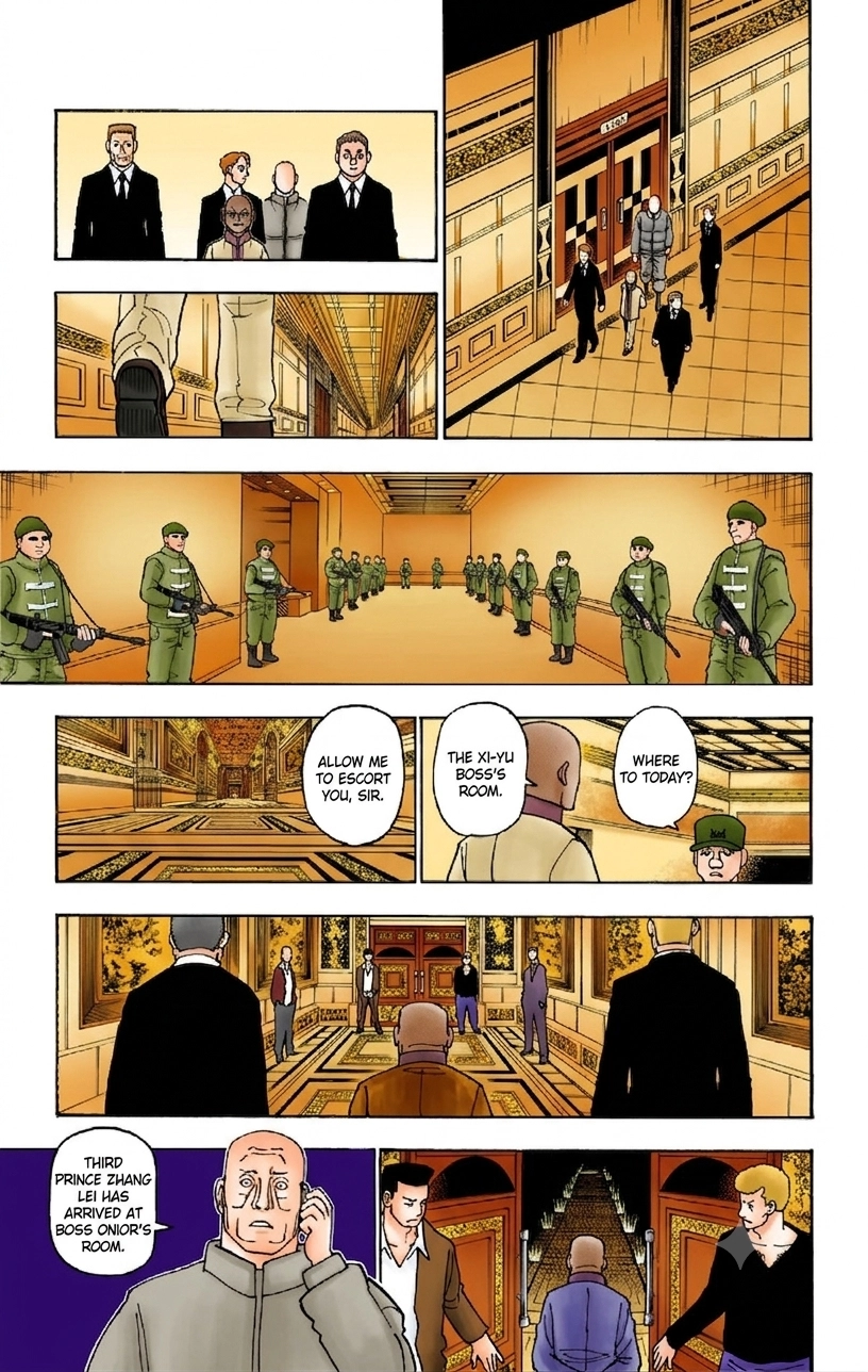 HUNTER x HUNTER (Official Colored) Chapter 390 page 3 - 