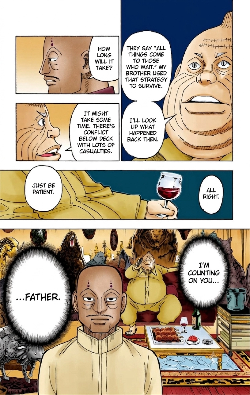 HUNTER x HUNTER (Official Colored) Chapter 390 page 5 - 