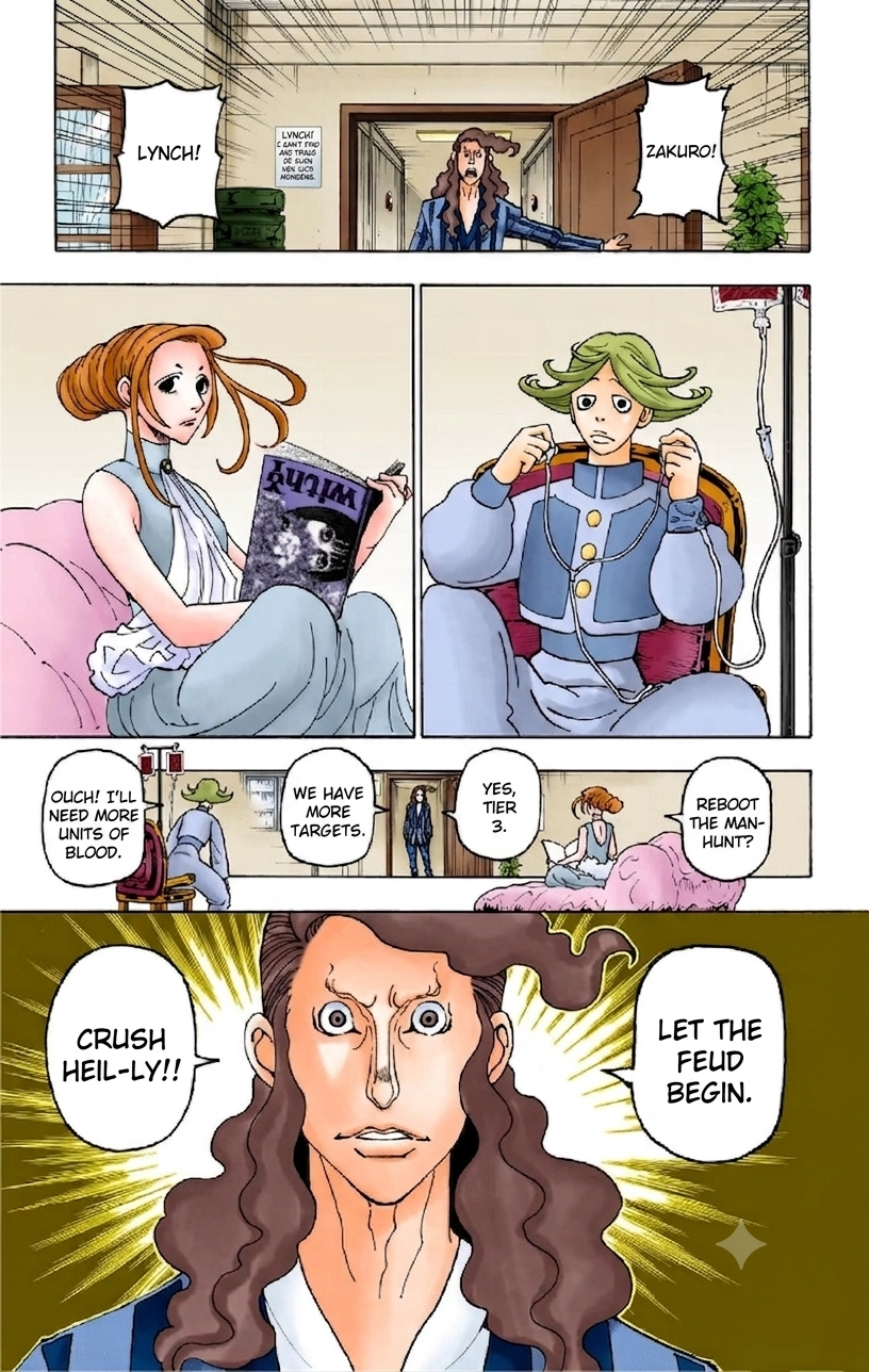 HUNTER x HUNTER (Official Colored) Chapter 390 page 7 - 