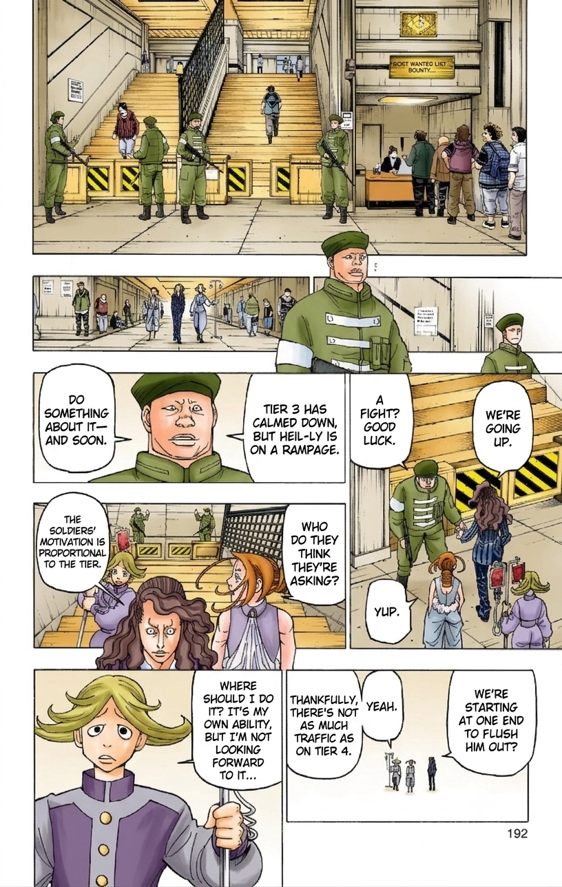 HUNTER x HUNTER (Official Colored) Chapter 390 page 8 - 