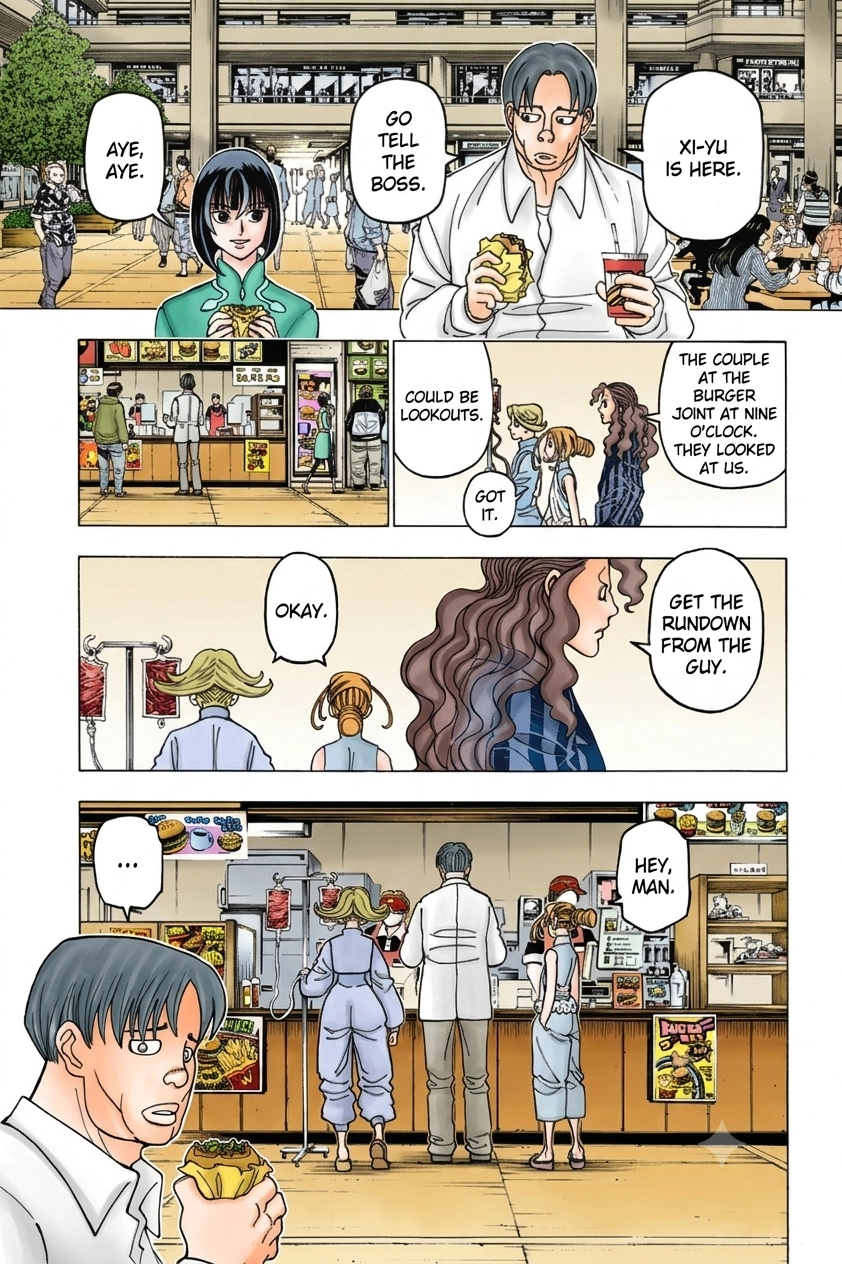 HUNTER x HUNTER (Official Colored) Chapter 390 page 9 - 