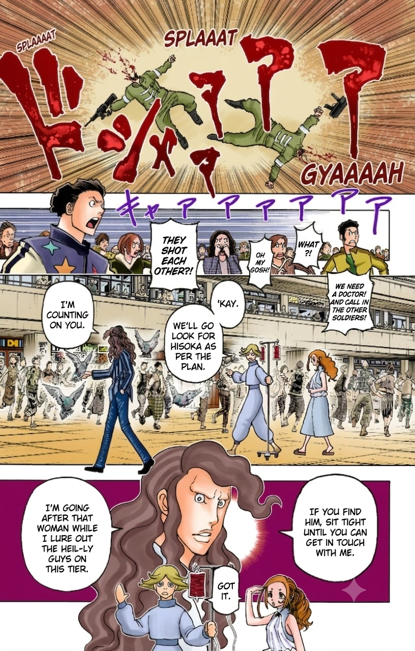 HUNTER x HUNTER (Official Colored) Chapter 391 page 1 - 