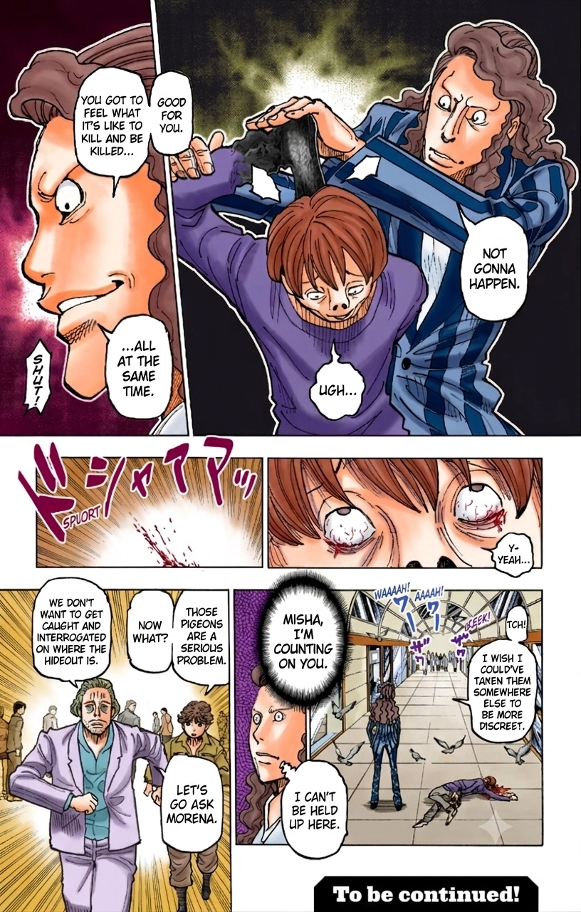 HUNTER x HUNTER (Official Colored) Chapter 391 page 19 - 
