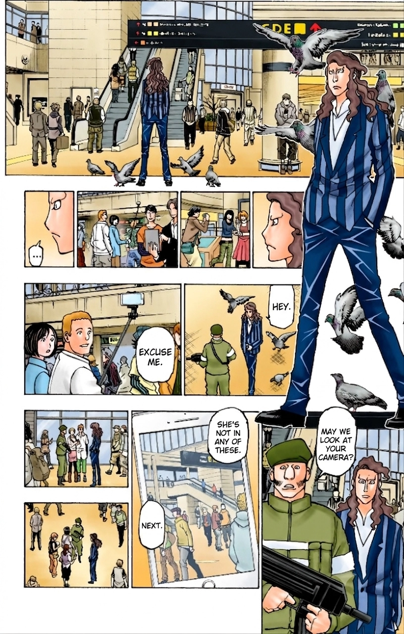HUNTER x HUNTER (Official Colored) Chapter 391 page 4 - 