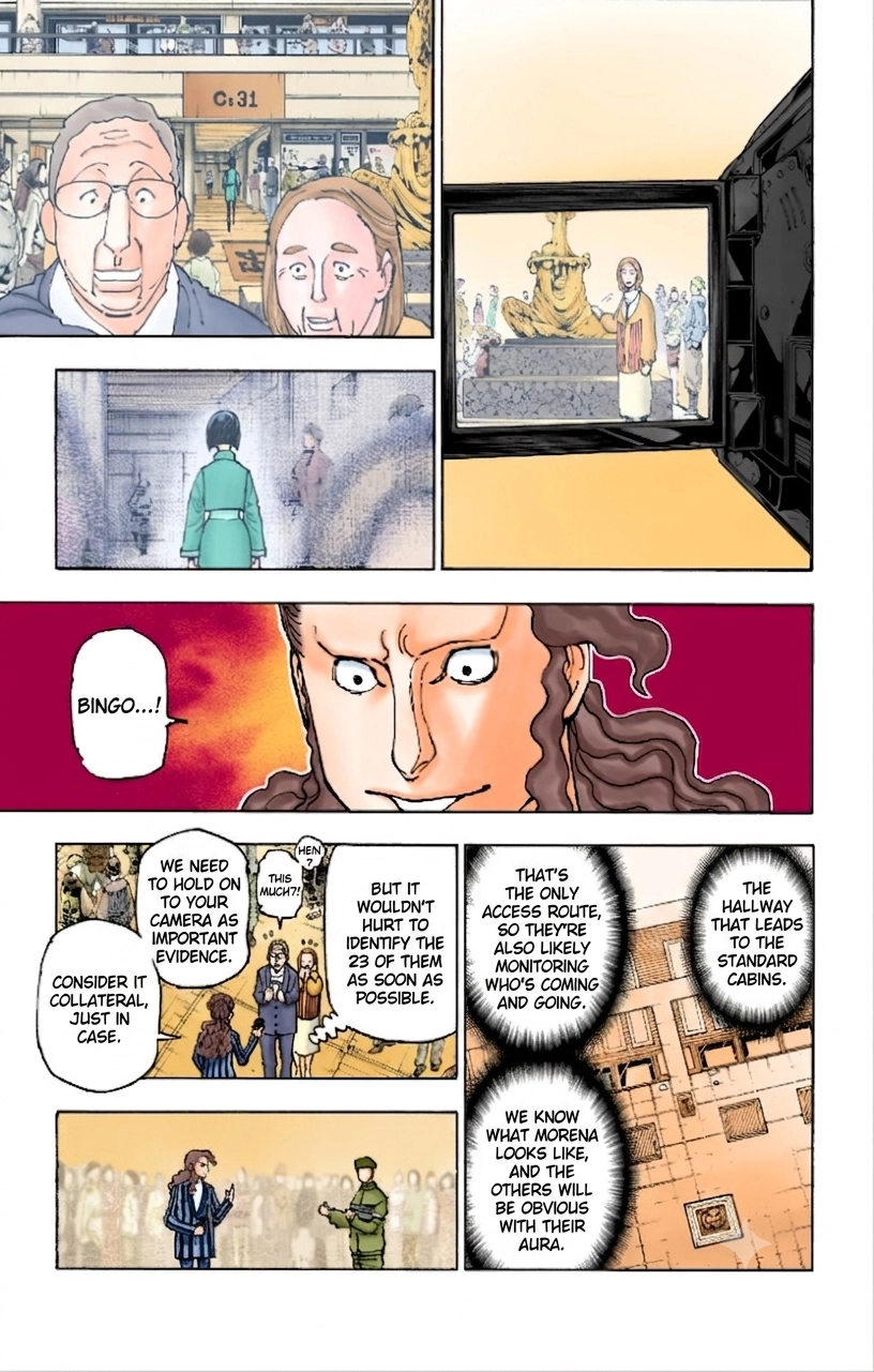HUNTER x HUNTER (Official Colored) Chapter 391 page 5 - 