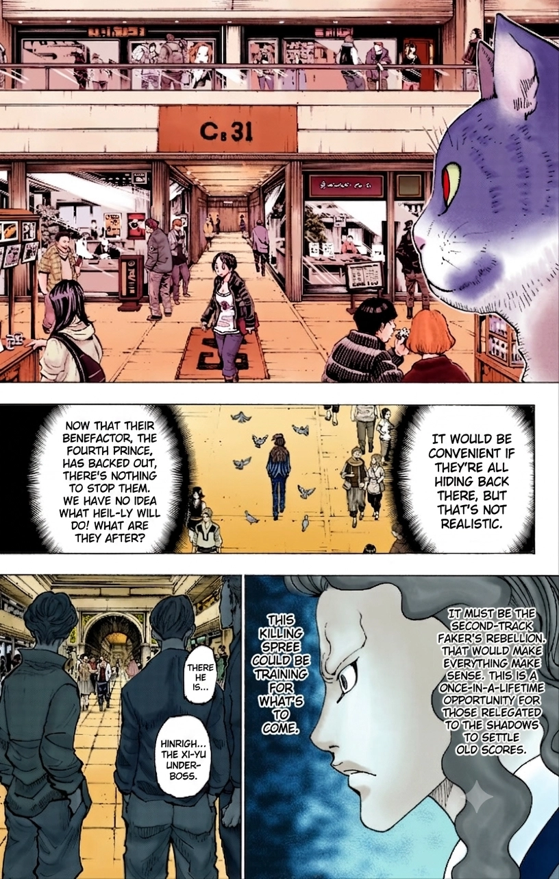 HUNTER x HUNTER (Official Colored) Chapter 391 page 7 - 