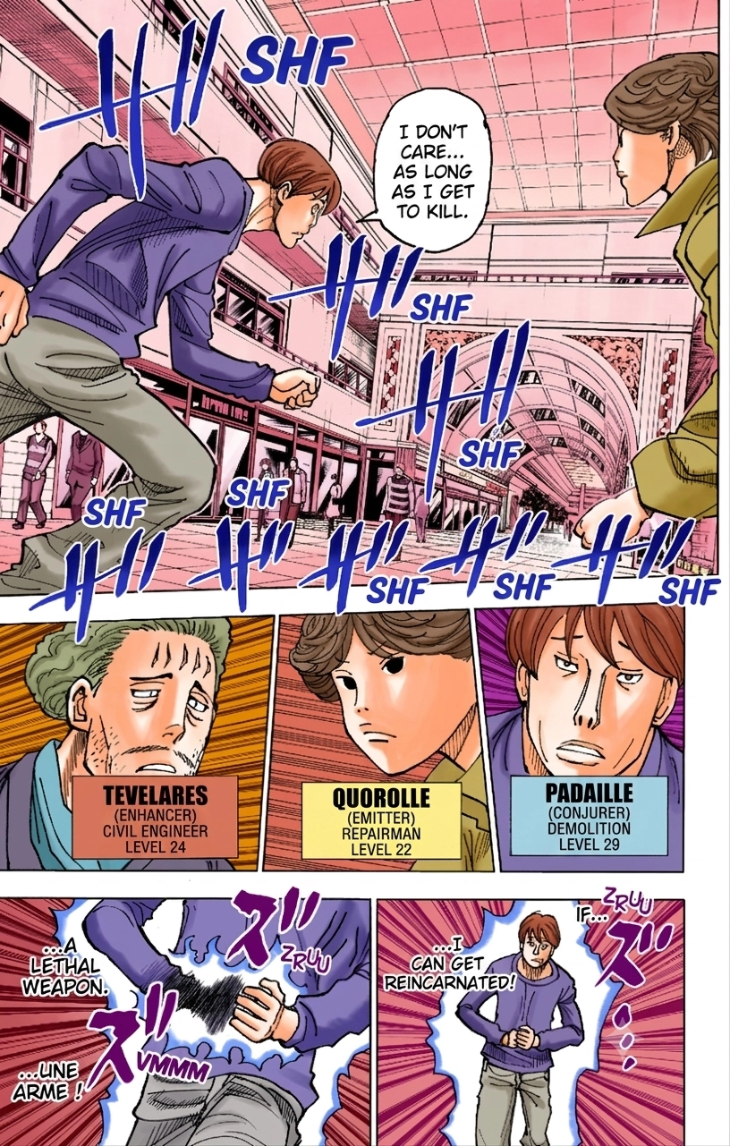 HUNTER x HUNTER (Official Colored) Chapter 391 page 9 - 