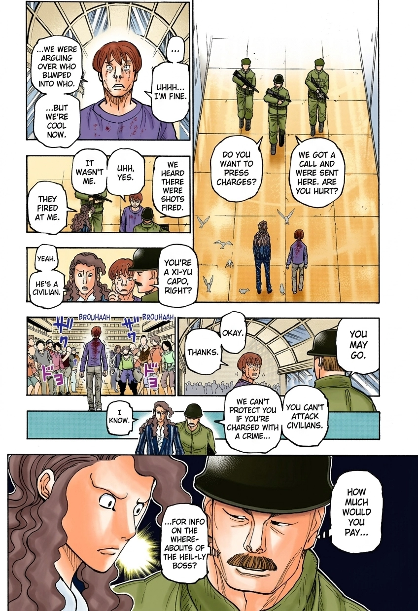 HUNTER x HUNTER (Official Colored) Chapter 392 page 2 - 