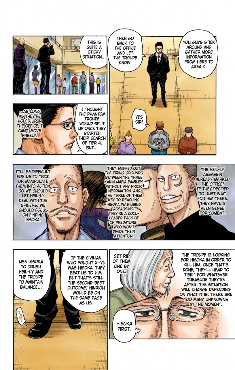 HUNTER x HUNTER (Official Colored) Chapter 392 page 14 - 