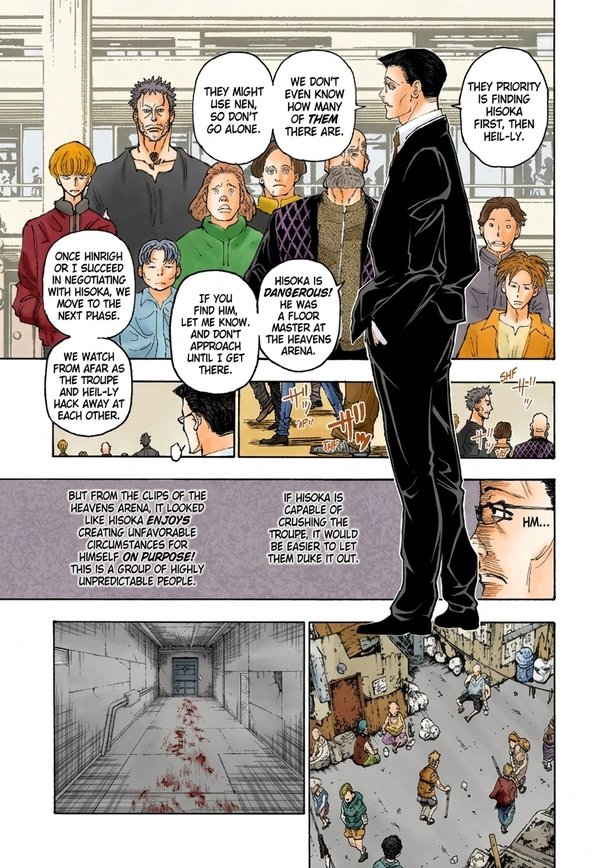 HUNTER x HUNTER (Official Colored) Chapter 392 page 15 - 