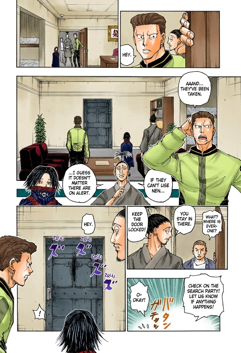 HUNTER x HUNTER (Official Colored) Chapter 392 page 18 - 