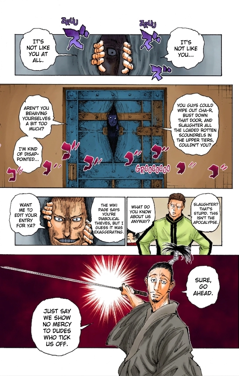 HUNTER x HUNTER (Official Colored) Chapter 392 page 19 - 
