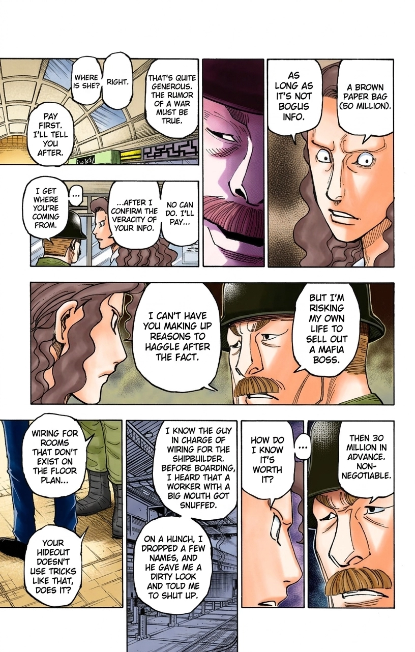 HUNTER x HUNTER (Official Colored) Chapter 392 page 3 - 