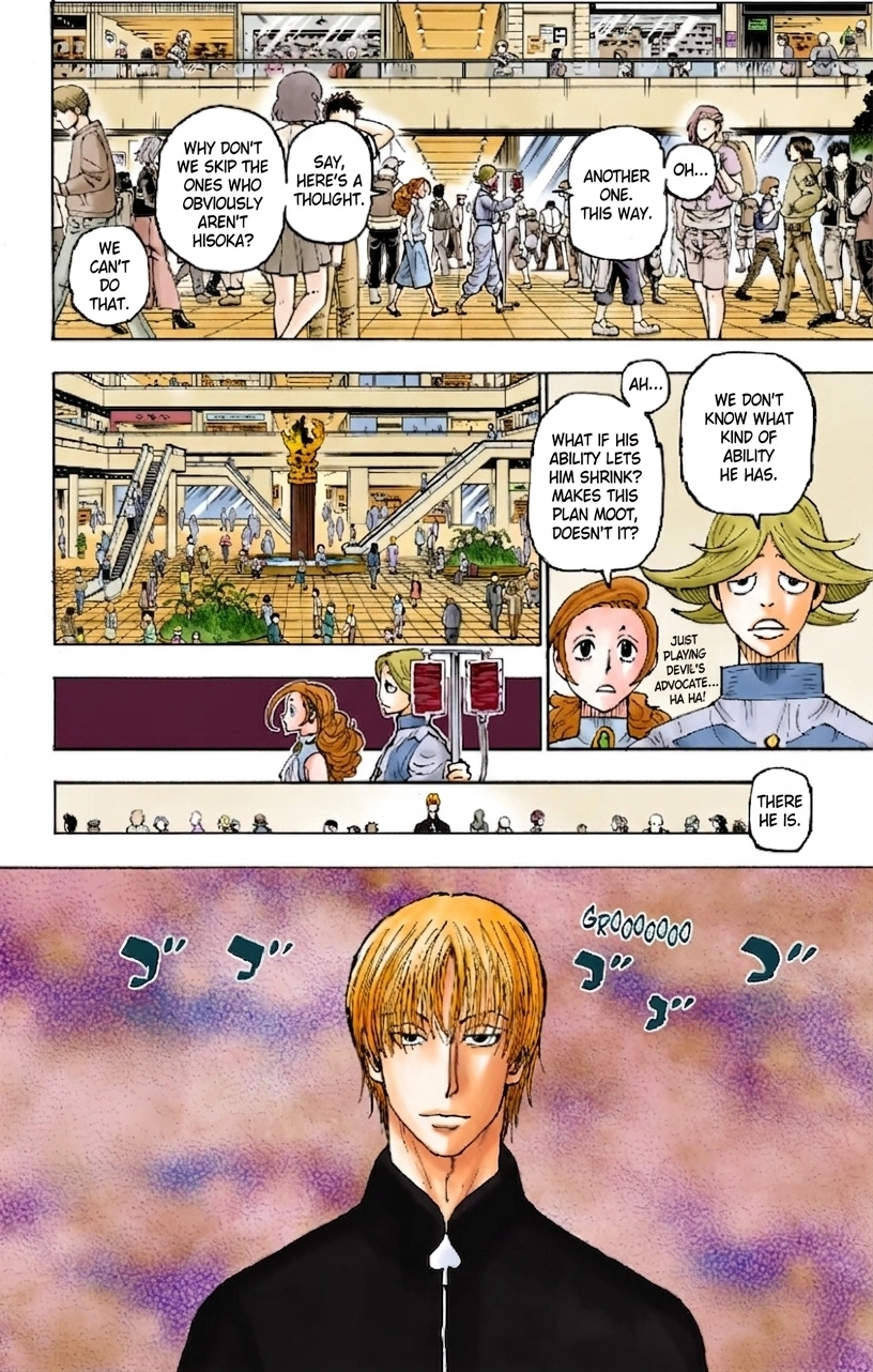 HUNTER x HUNTER (Official Colored) Chapter 392 page 8 - 