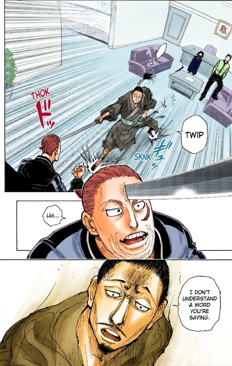 HUNTER x HUNTER (Official Colored) Chapter 393 page 2 - 