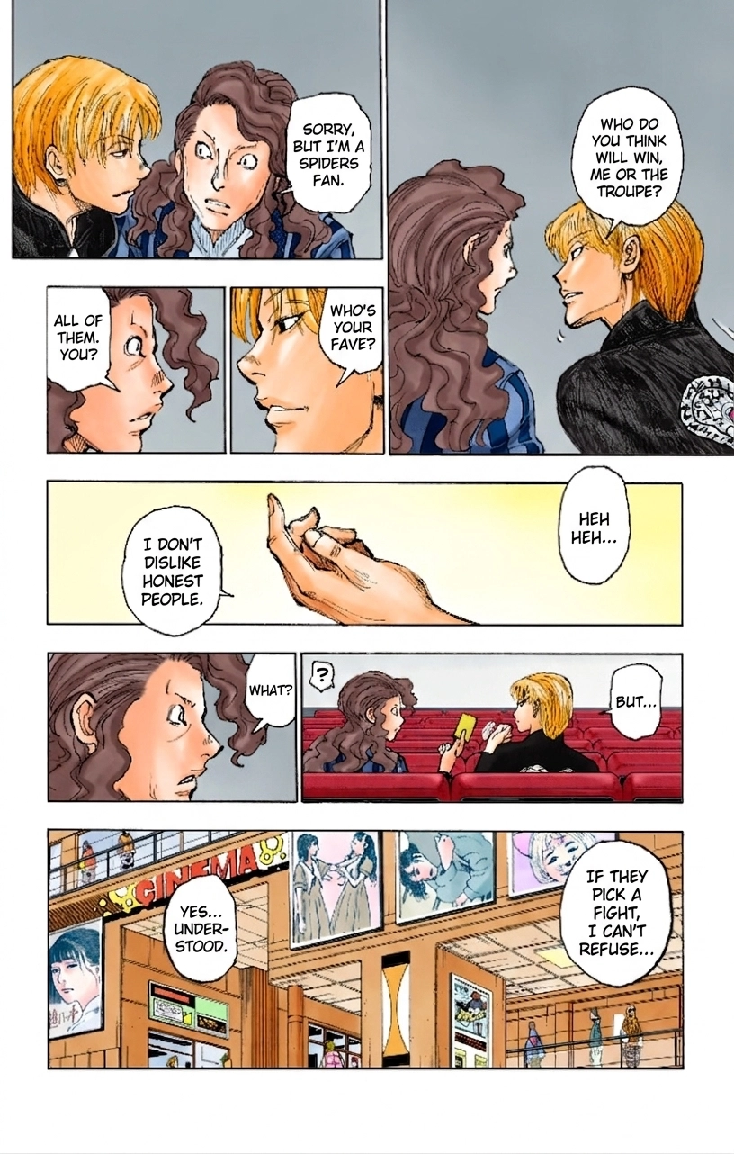 HUNTER x HUNTER (Official Colored) Chapter 393 page 12 - 