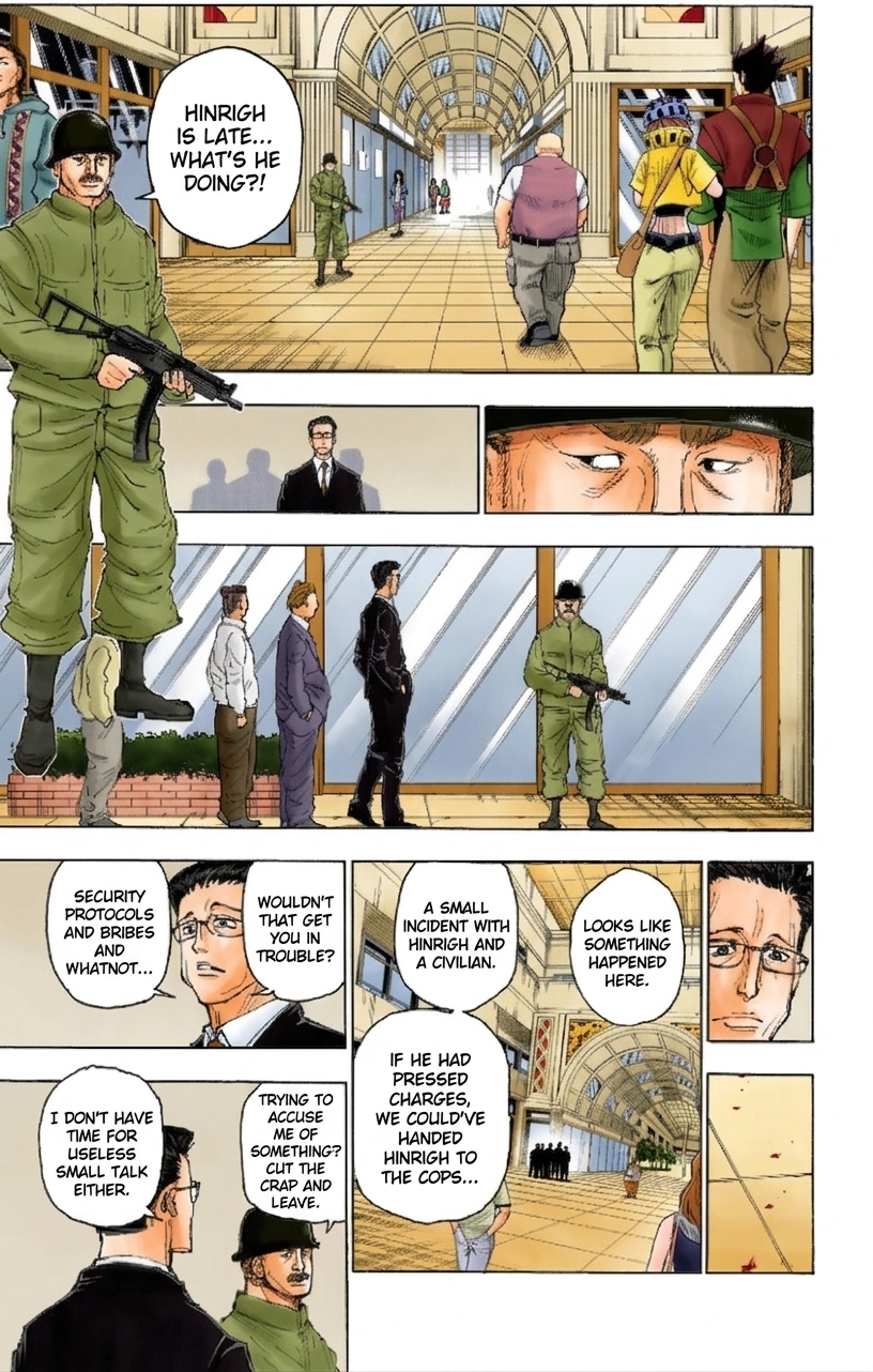 HUNTER x HUNTER (Official Colored) Chapter 393 page 13 - 