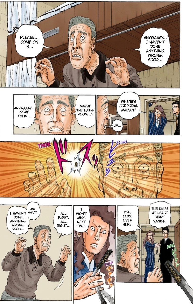 HUNTER x HUNTER (Official Colored) Chapter 393 page 19 - 