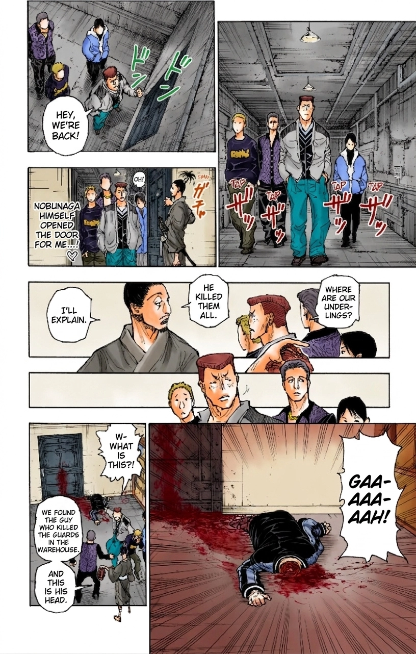HUNTER x HUNTER (Official Colored) Chapter 393 page 4 - 