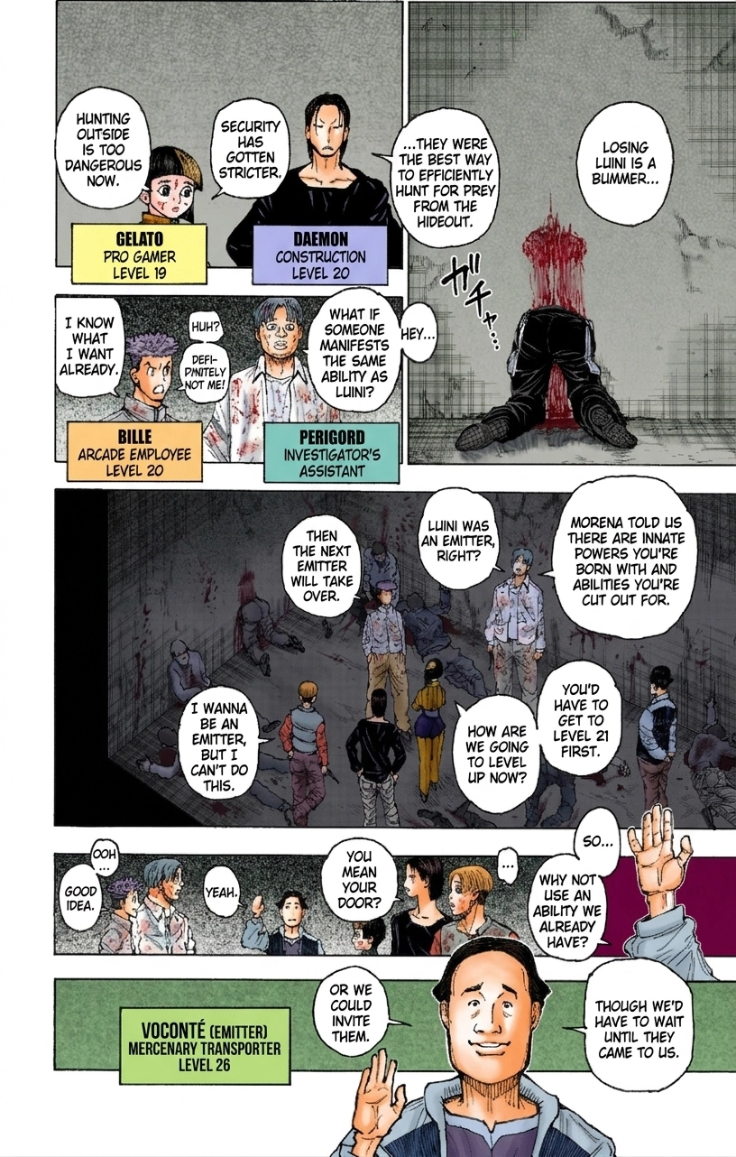 HUNTER x HUNTER (Official Colored) Chapter 393 page 6 - 