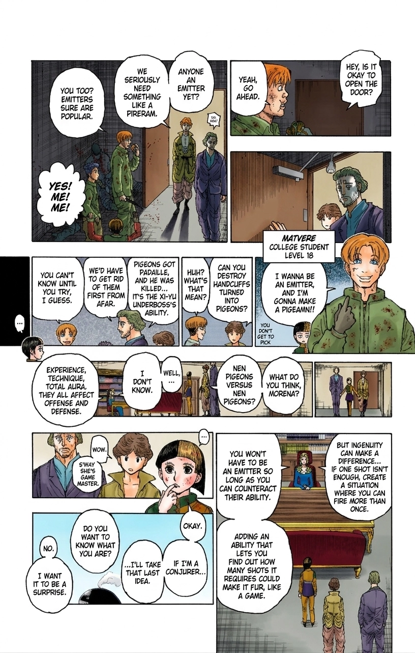 HUNTER x HUNTER (Official Colored) Chapter 393 page 7 - 