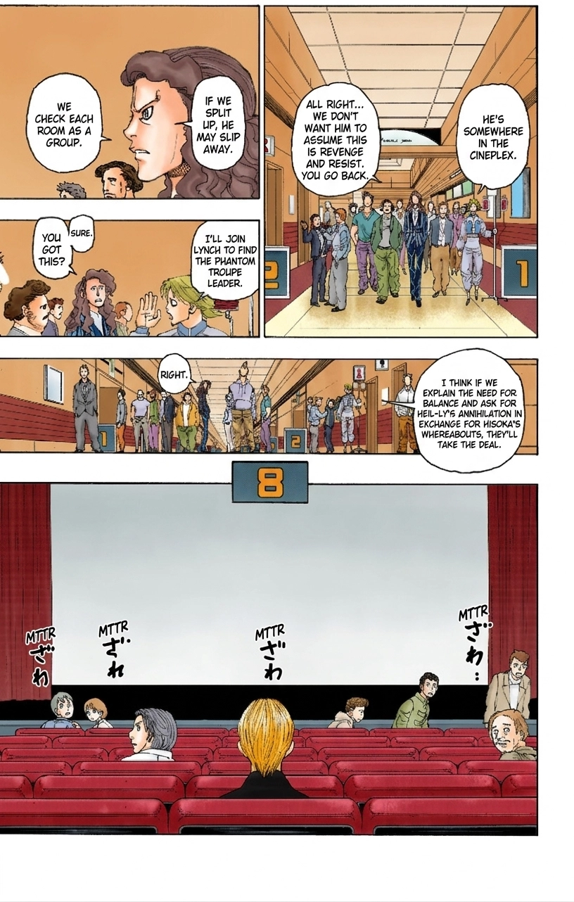 HUNTER x HUNTER (Official Colored) Chapter 393 page 9 - 