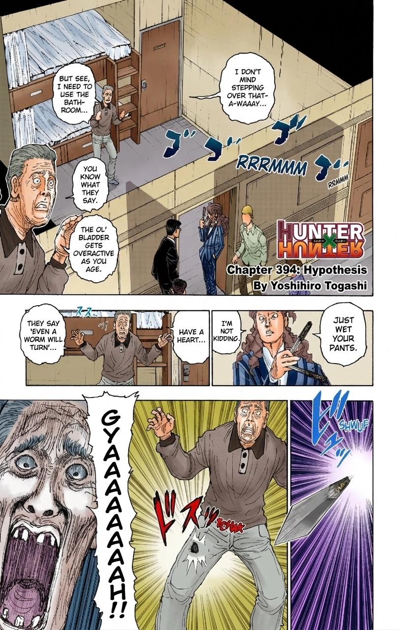 HUNTER x HUNTER (Official Colored) Chapter 394 page 1 - 