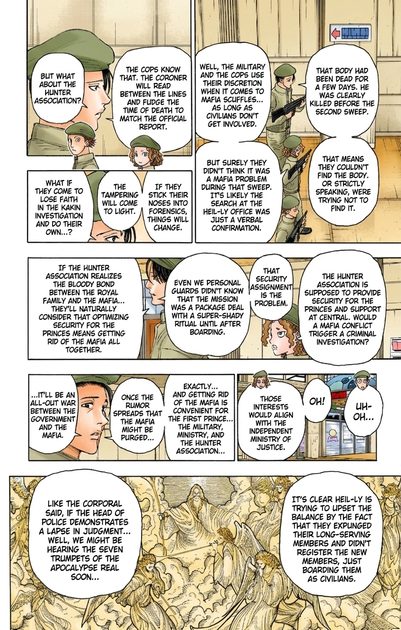 HUNTER x HUNTER (Official Colored) Chapter 394 page 12 - 