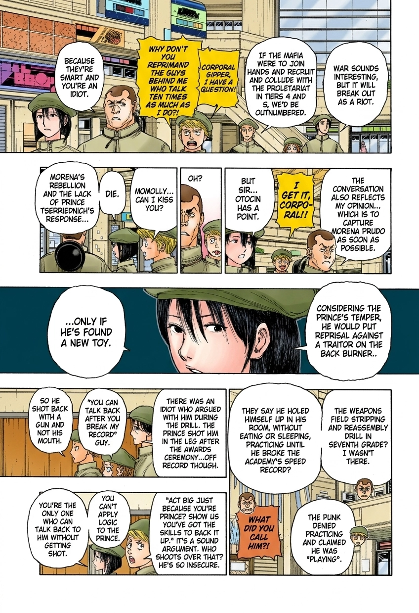 HUNTER x HUNTER (Official Colored) Chapter 394 page 13 - 